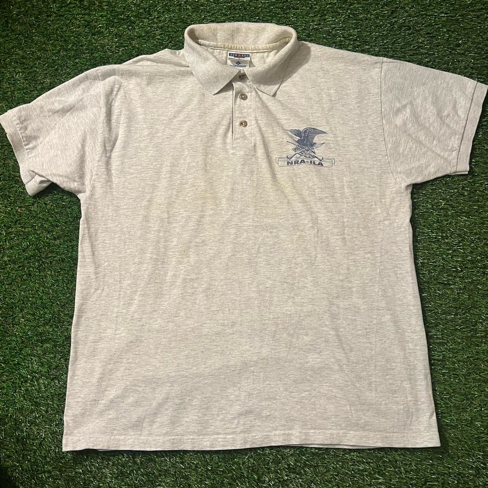 Nautica Men's Light Gray Polo Shirt